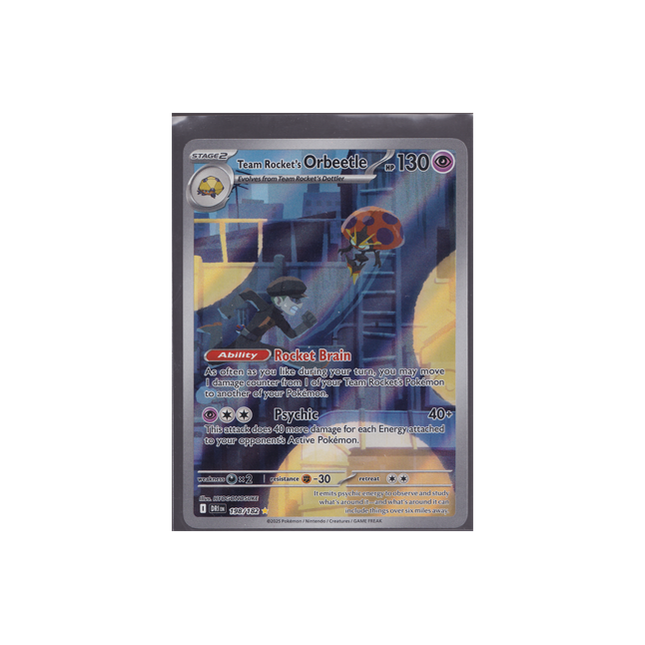 Team Rocket’s Orbeetle IR #198
