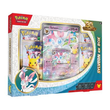 Pokemon TCG - 30th Celebration Sylveon ex Box