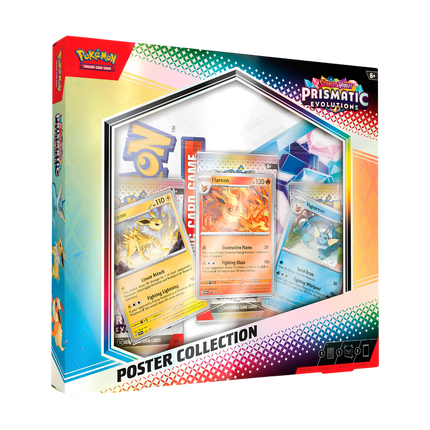 Pokemon TCG - Scarlet & Violet: Prismatic Evolutions Poster Collection
