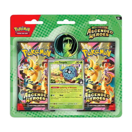 Pokemon TCG - Mega Evolution: Ascended Heroes 2-Pack Blister (Random Promo)