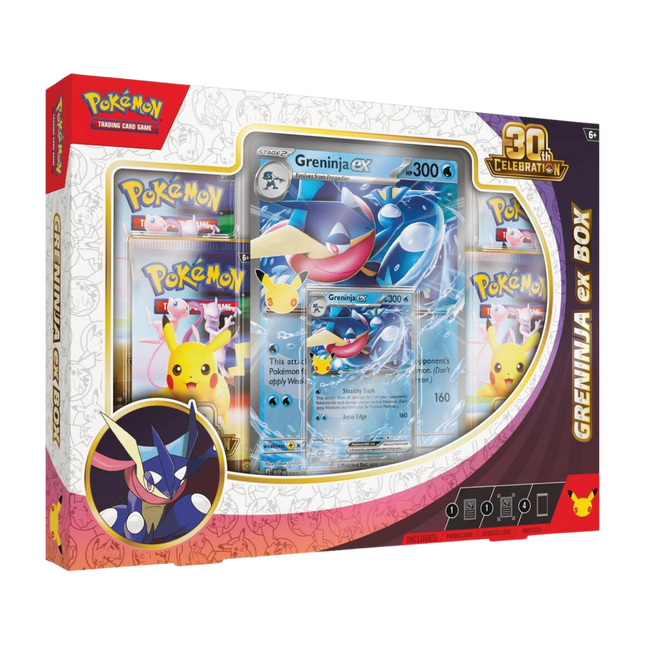 Pokemon TCG - 30th Celebration Greninja ex Box