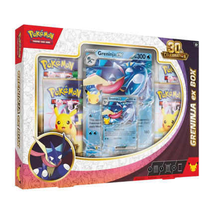 Pokemon TCG - 30th Celebration Greninja ex Box