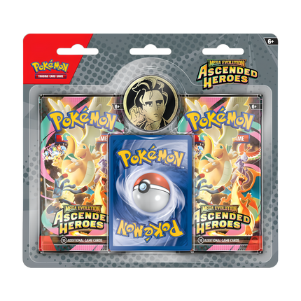 Pokemon TCG - Mega Evolution: Ascended Heroes 2-Pack Blister (Random Promo)