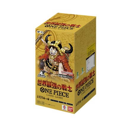 One Piece Card Game - OP-17 The World's Strongest Warriors Booster Box (Japanese)
