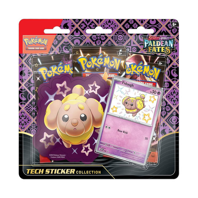 Pokemon TCG - Paldean Fates Tech Sticker Collection