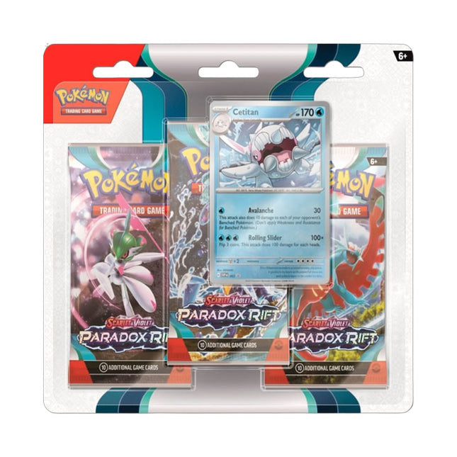 Pokemon TCG - Paradox Rift 3 Pack Blister