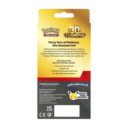 Pokemon TCG - 30th Celebration Knock Out Collection (Eevee)