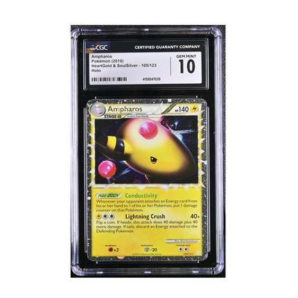 CGC 10 | Ampharos Holo #105